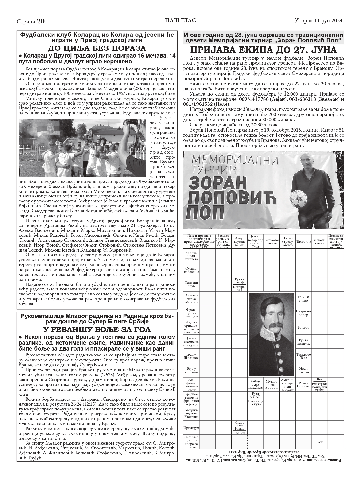 Memorijalni turnir u malom fudbalu Zoran Popovic Pop